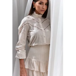 Conjunto em Voil de Algodão Maquinetado - Imagem 2